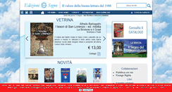 Desktop Screenshot of edizionisegno.it